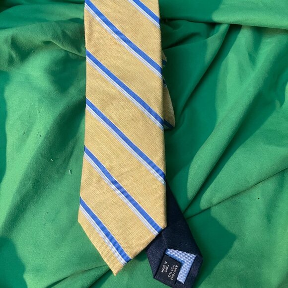 Tommy Hilfiger Silk/Linen  Tie - Picture 1 of 4